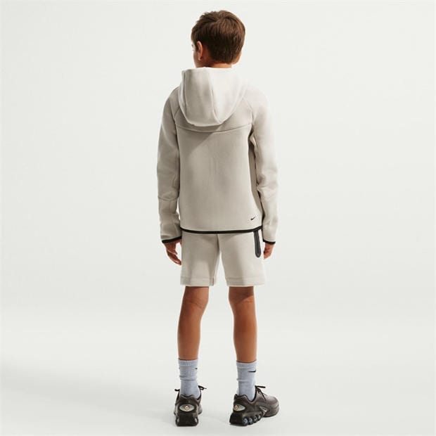 Cream - Nike - Sportswear Tech Fleece Full-Zip Hoodie Juniors