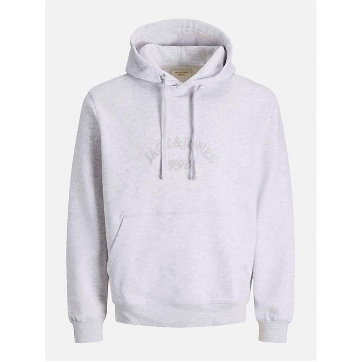 Jack And Jones Men's White Pull Over Hoodie in Size XL, Sports Direct