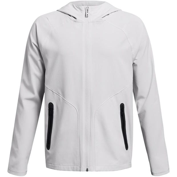 Gray - Under Armour - Under Armour Ua B Unstoppable Full Zip Hoody Boys