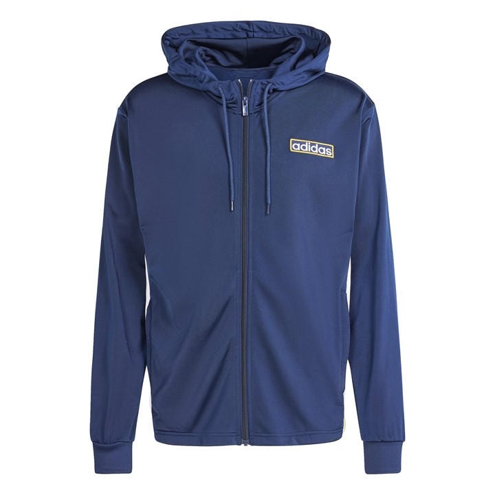 Adidas Originals Men' Blue Adibreak Full-Zip Hoodie in Size S, Sports Direct