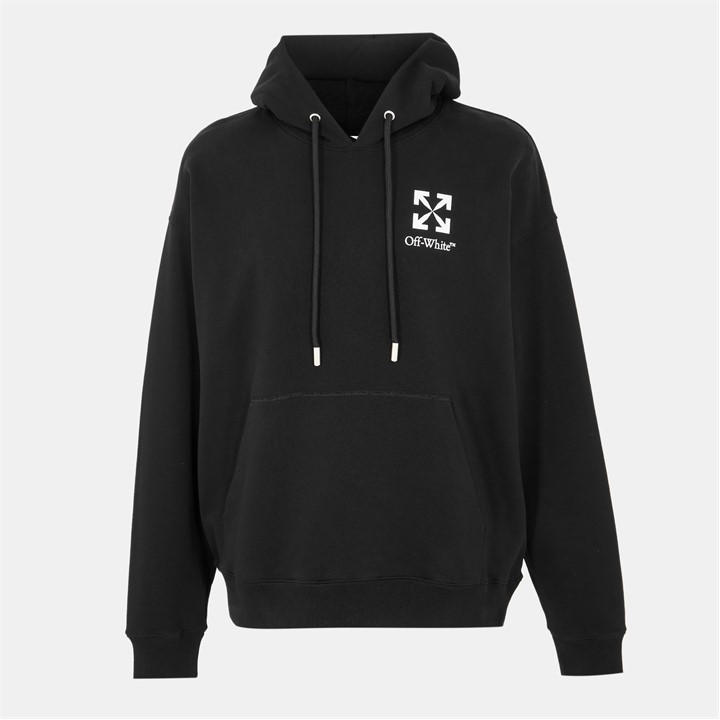 Off White Men's Black Small Arrow Pull Over Hoodie in Size M, Sports Direct