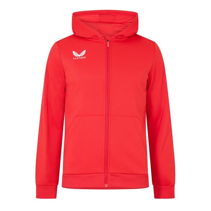 Castore Men's Red Overhead Hoodie in Size XL, Sports Direct