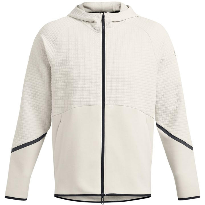 Under Armour Men's White Unstoppable Zip Hoodie in Size 2XL, Sports Direct