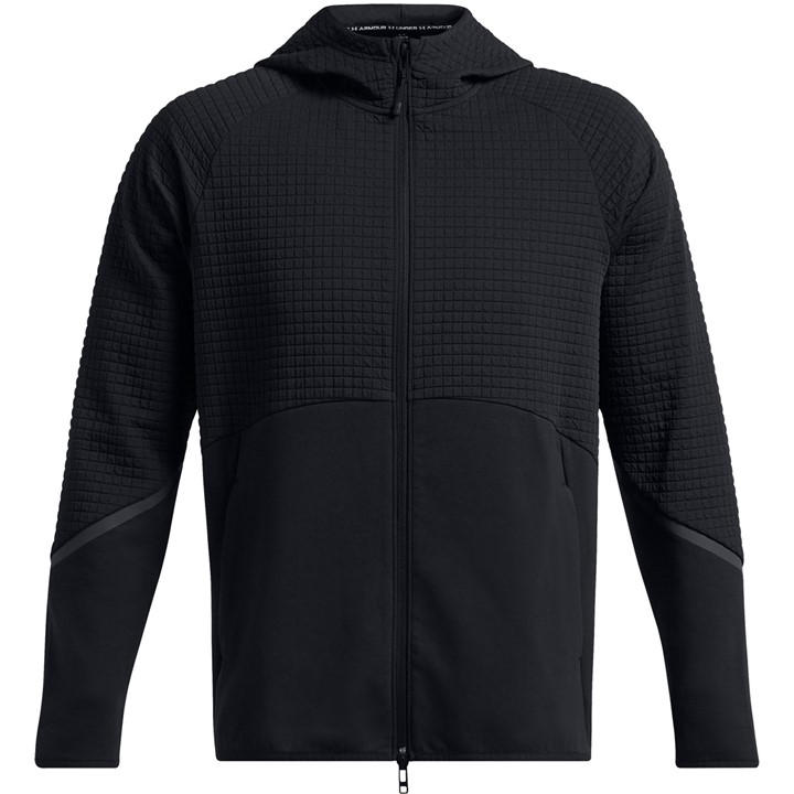 Under Armour Men's Black Unstoppable Zip Hoodie in Size L, Sports Direct