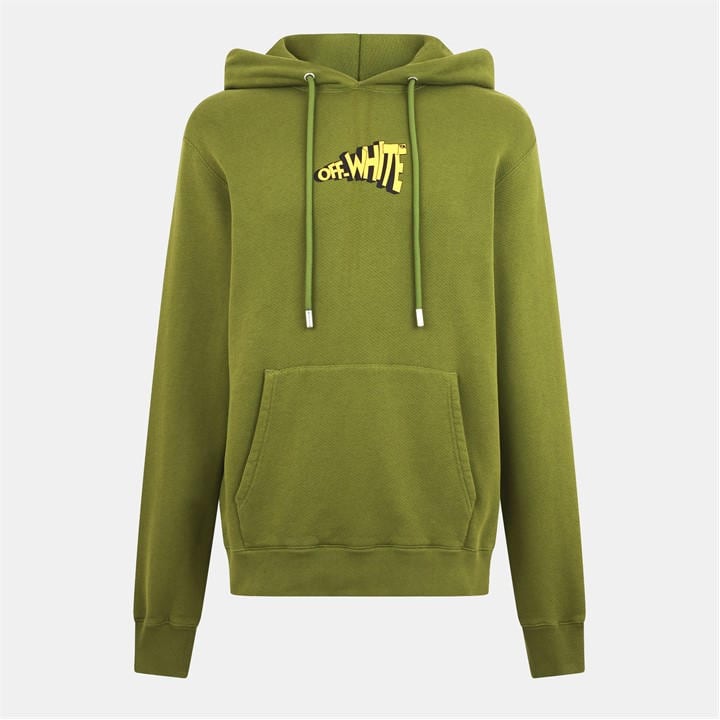 Off White Men's  - Cartoon Arrows Long Sleeve Slim Fit Hoodie in Size XS, Sports Direct