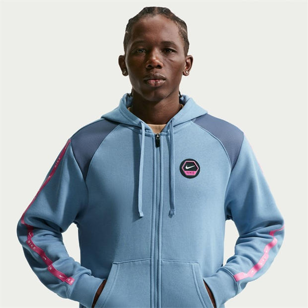 Work Blue - Nike - Men's Zip Hoodie