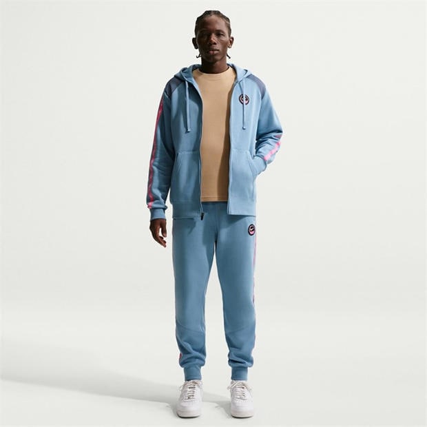 Work Blue - Nike - Men's Zip Hoodie
