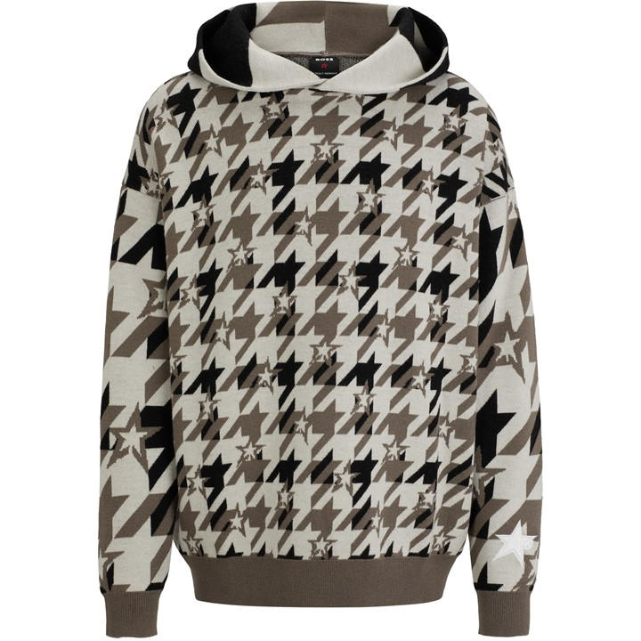Boss Men's Beige Pull Over Hoodie in Size XL, Sports Direct