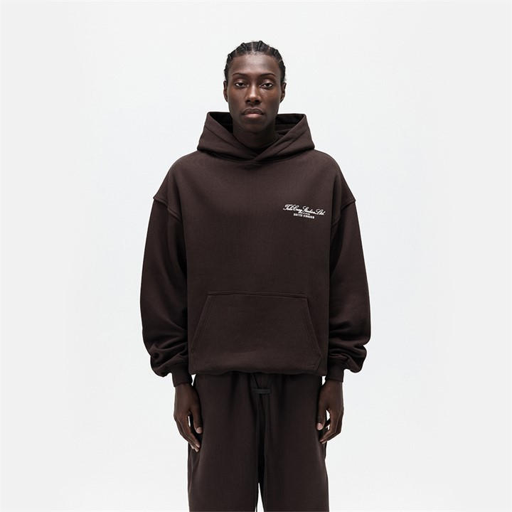Tela Cruz Men's Brown Over The Head Hoodie in Size XS, Sports Direct