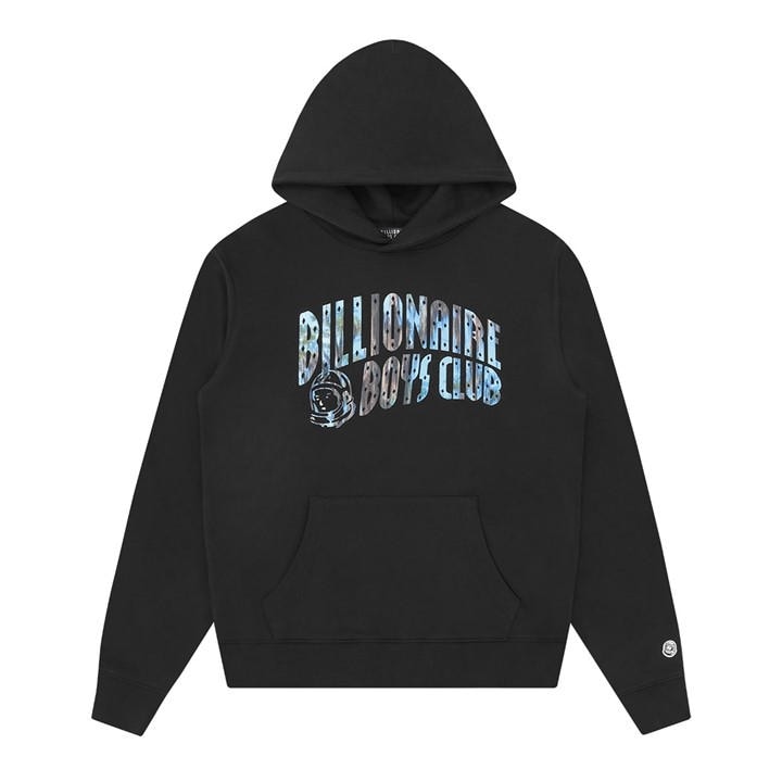 Billionaire Boys Club Men's Black Bayu Arch Pull Over Hoodie in Size M, Sports Direct