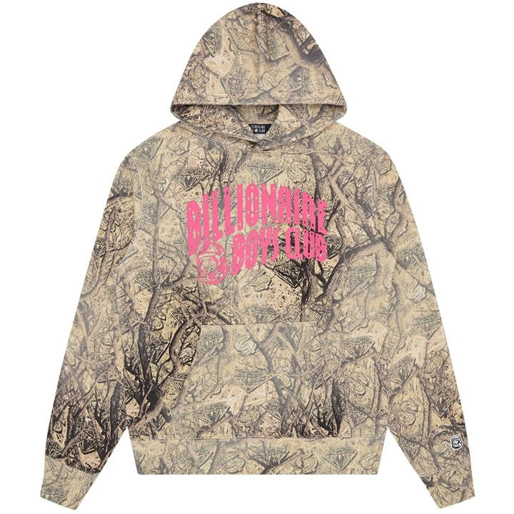 Billionaire Boys Club Men'  D&D Camo Pull Over Hoodie in Size S, Sports Direct