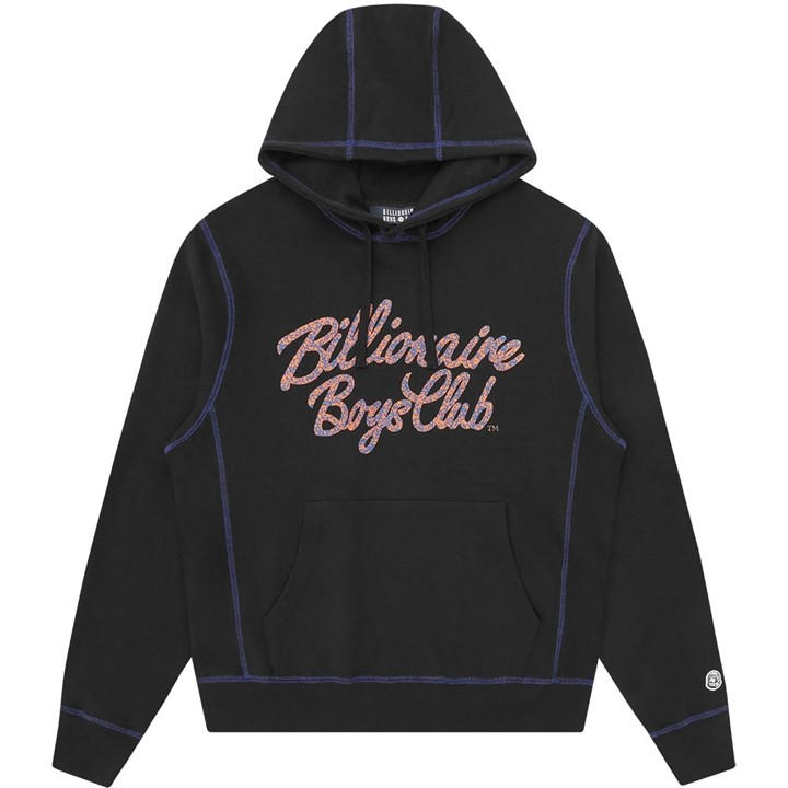 Billionaire Boys Club Men's Black Contrast Hood Pull Over Hoodie in Size XL, Sports Direct