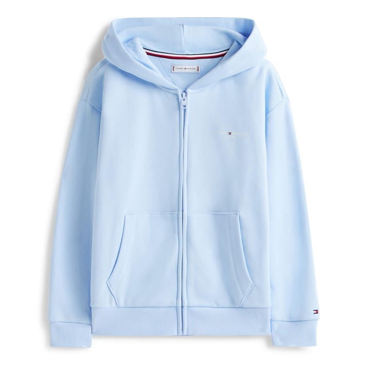 Tommy Hilfiger Boys Blue Kids' Zip Hoodie in Size 9 - 10 Years, Sports Direct