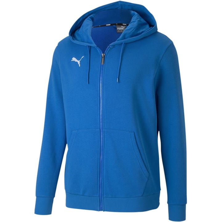 Puma Men's Blue Teamgoal 23 Casuals Zip Hoodie in Size M, Sports Direct