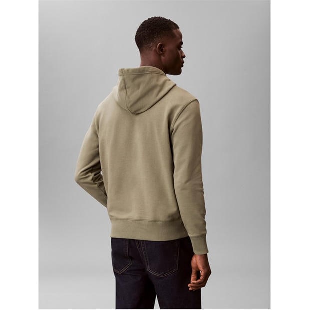 Deep Lichen - Calvin Klein Jeans - Monogram Badge Hoodie