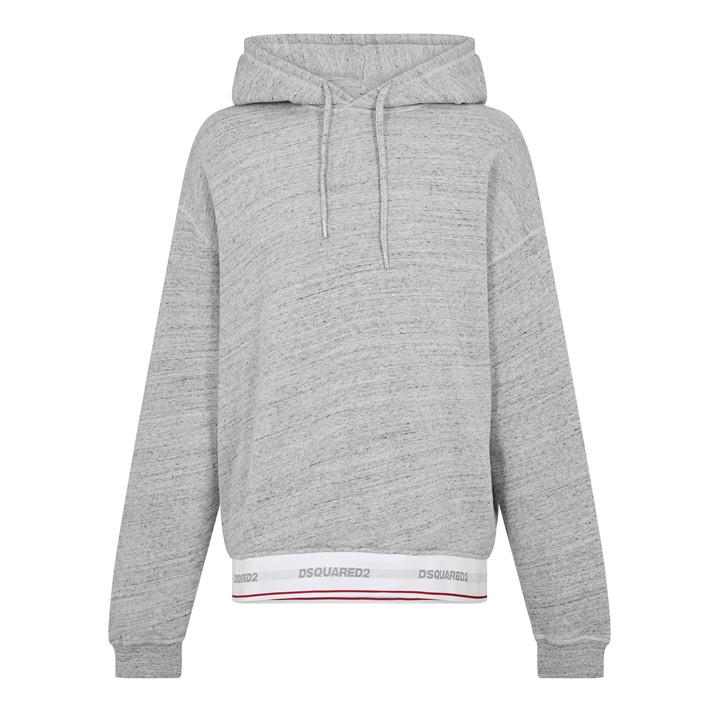 Dsquared2 Men' Grey Overhead Hoodie in Size S, Sports Direct