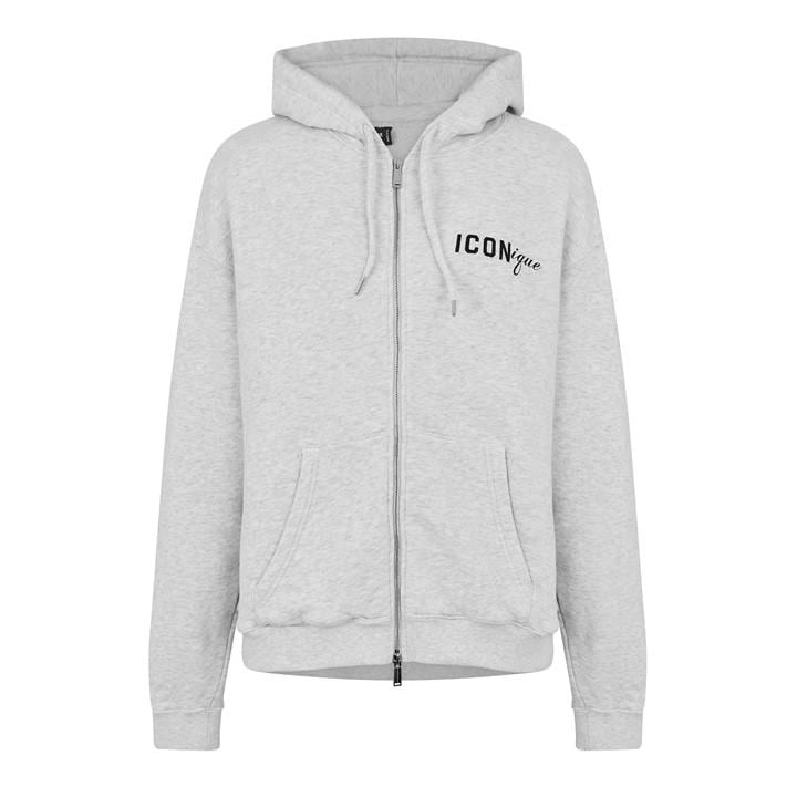 Dsquared2 Men's Grey Zip Hoodie in Size M, Sports Direct