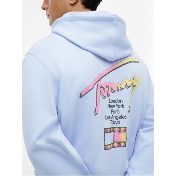 Moonlight Iris - Tommy Jeans - Men's Overhead Hoodie