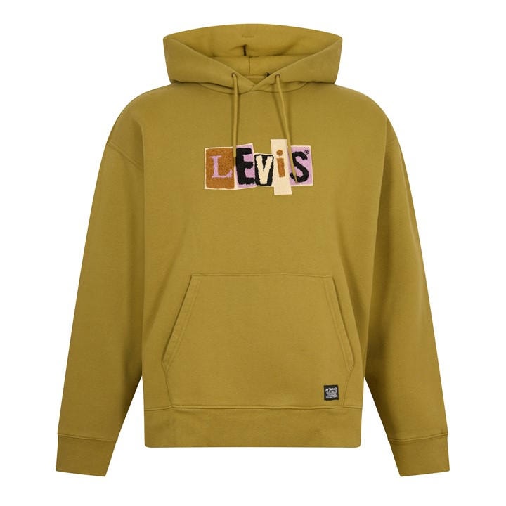 Levis Men's Green Skate Pull Over Hoodie in Size XS, Sports Direct
