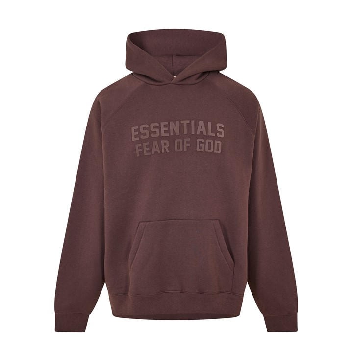 Fear Of God Essentials Men's Purple Overhead Hoodie in Size XL, Sports Direct