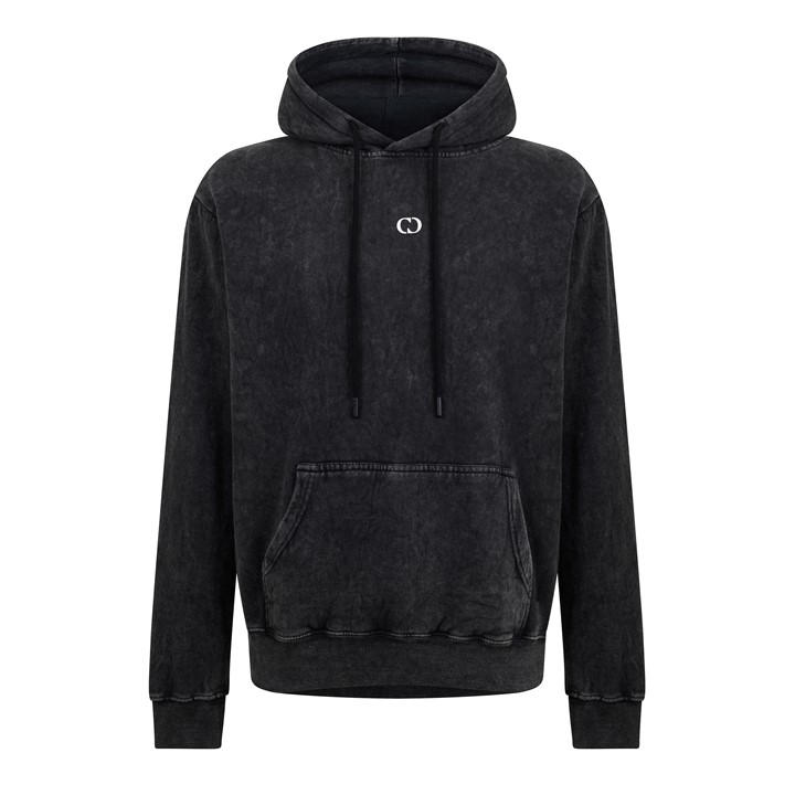 Criminal Damage Men' Black Underdog Pull Over Hoodie in Size S, Sports Direct
