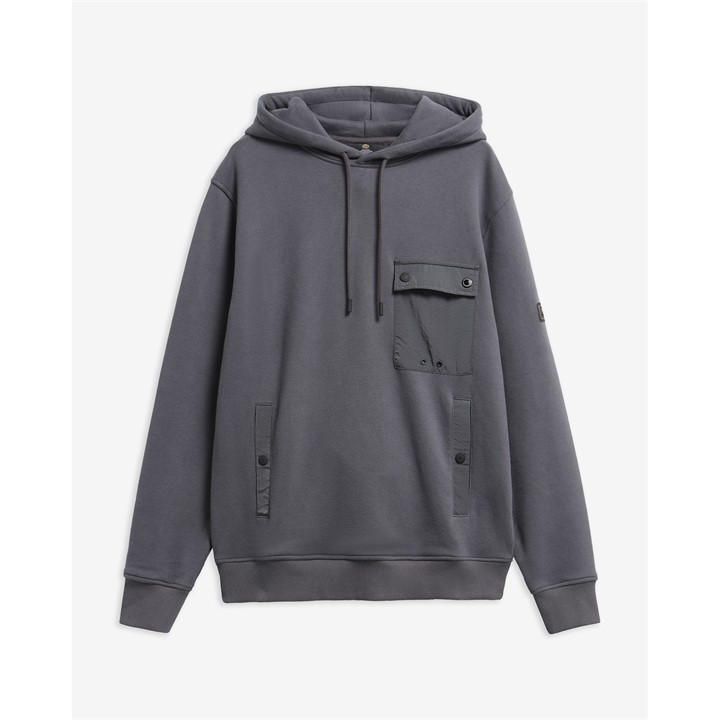 International  Men's  B.int Inline Hoodie Sn64, Football by Barbour  in Size M, Sports Direct