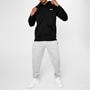 Black - Lonsdale - Essential Zip Hoodie Mens