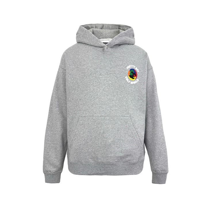Pretty Boy Ugly World Men's  Pbuw Printed Hoodie in Size L, Sports Direct