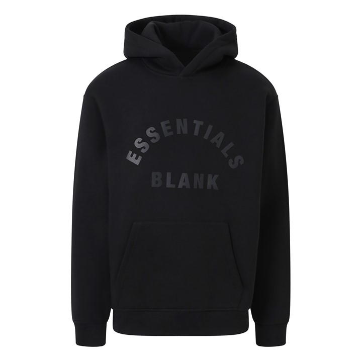 Blank Essentials Men's Black Arch Hoodie in Size XL, Sports Direct