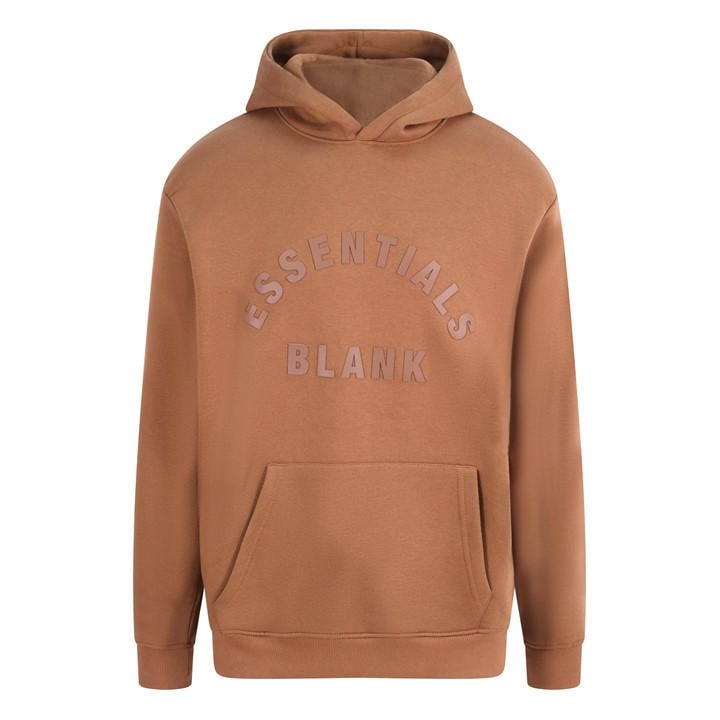 Blank Essentials Men's Brown Arch Hoodie in Size XL, Sports Direct
