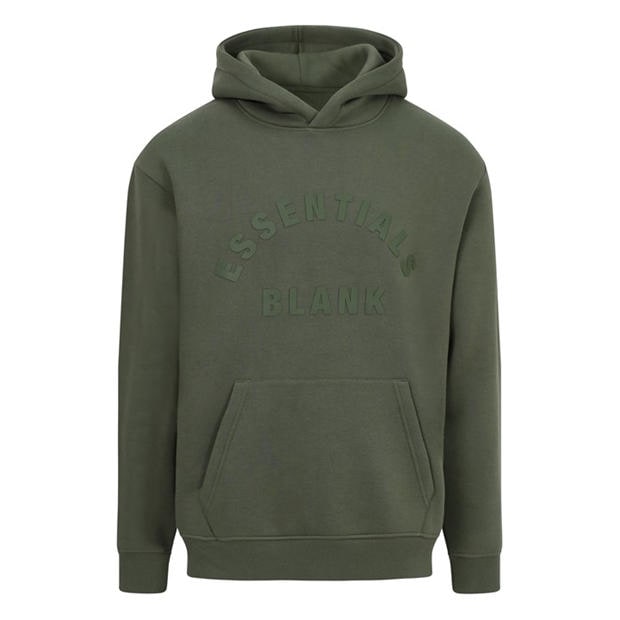 Khaki - Blank Essentials - Arch Hoodie Mens