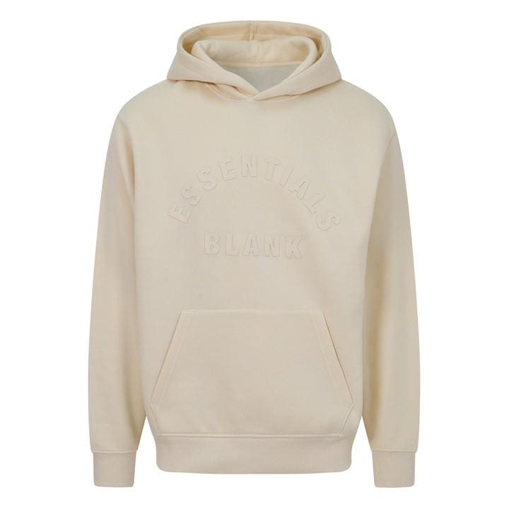Blank Essentials Men's Cream Arch Hoodie in Size XL, Sports Direct