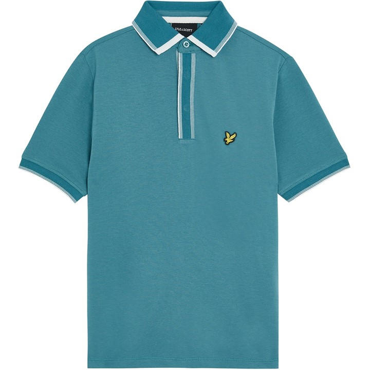 Lyle And Scott Boys Blue Kids' Short-Sleeve Polo Shirt, Sports Direct