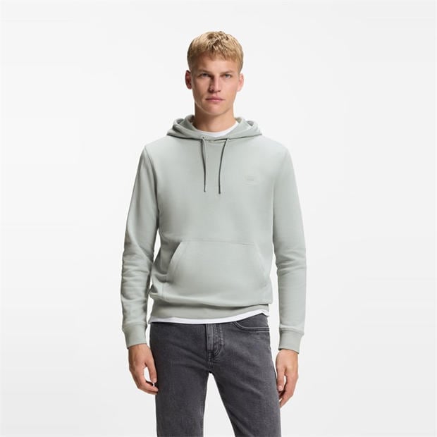 Silver - Boss - Mens BOSS ORANGE Wetalk Premium Hoodie - Comfort and Style