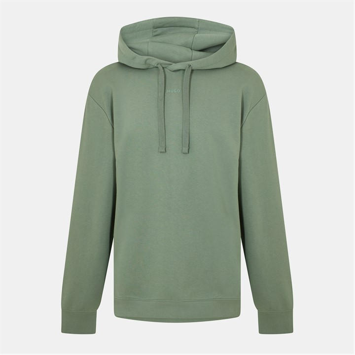 Hugo Men's Green Logo Hoodie in Size XS, Sports Direct