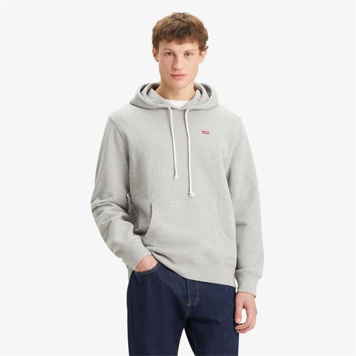Levis Men's Grey Original Hoodie in Size M, Sports Direct
