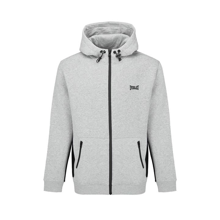 Everlast Men's Grey Premium Zip Hoodie in Size 2XL, Sports Direct
