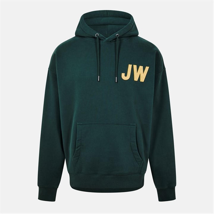Jack Wills Men's Green Jw Felt Applique Hoodie in Size XS, Sports Direct