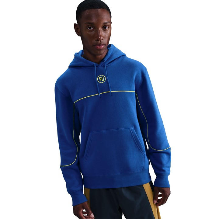 Nike Men's Blue T90 Club Performance Hoodie in Size M, Sports Direct