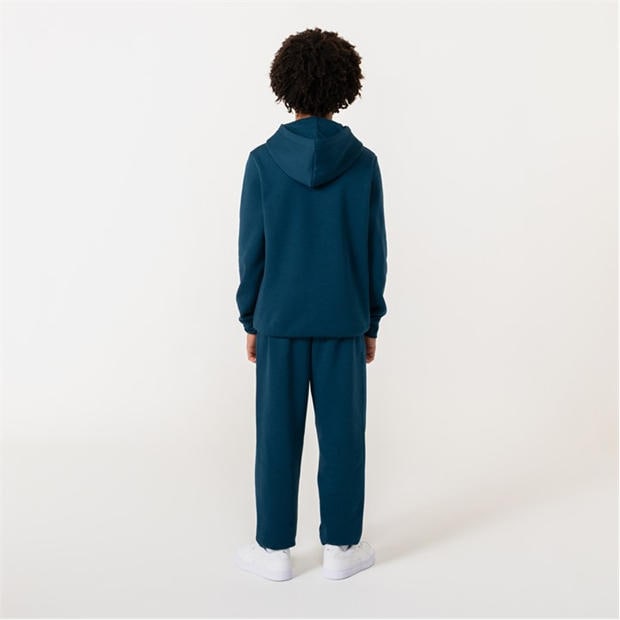 Navy - Puma - Logo Hoodie Junior Boys
