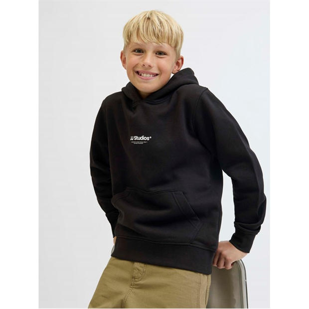Black - Jack and Jones - Jack Soho Sweat Hood Jn63