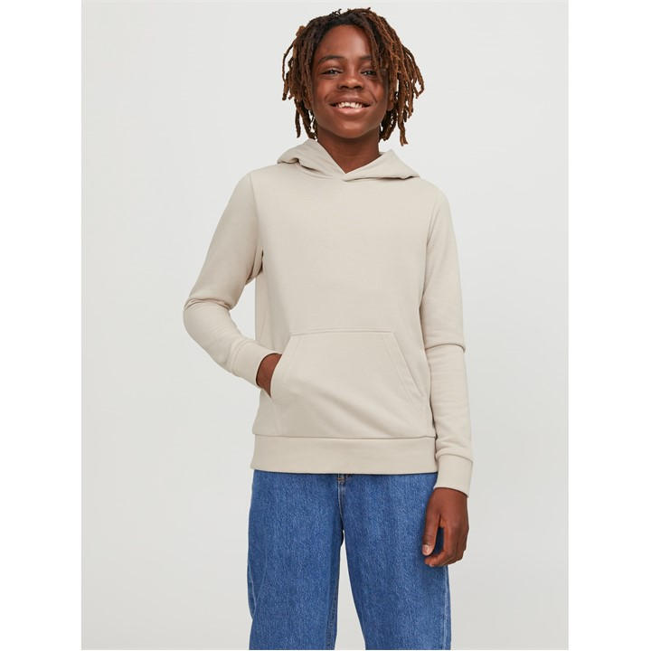 Jack And Jones Boys Cream Kids' Bradley Hoodie in Size 9 - 10 Years, Sports Direct