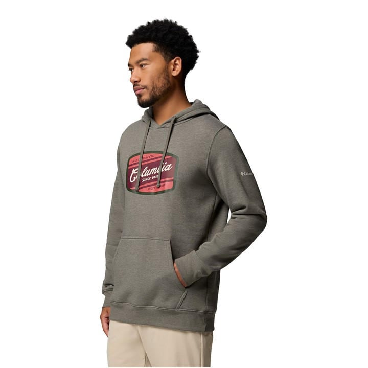 Columbia Men's Grey Trek™ Graphic Hoodie in Size L, Sports Direct