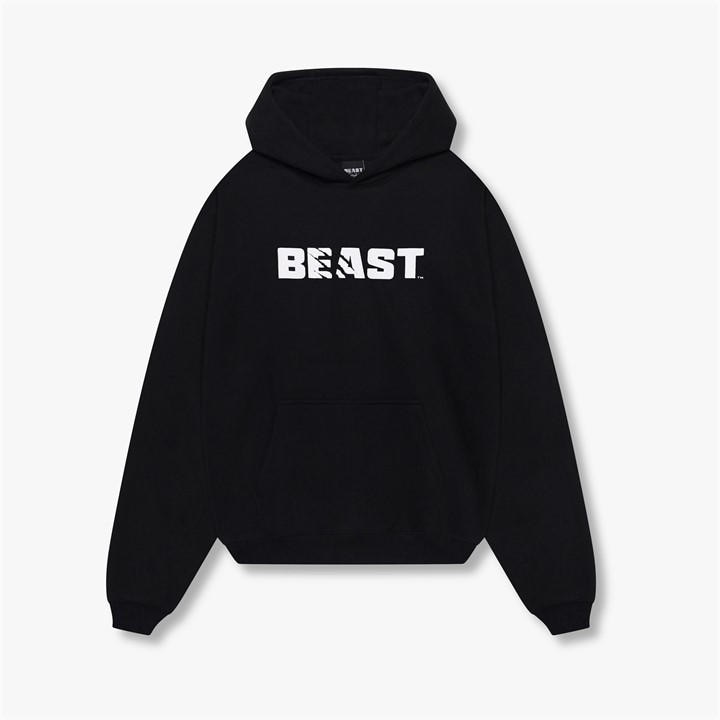 Beast Men's Black Core Hoodie in Size M, Sports Direct