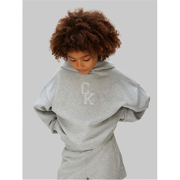 Grey - Calvin Klein - Kids' Overhead Hoodie