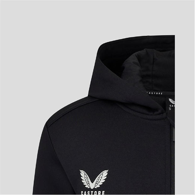 Caviar Black - Castore - Unisex Kids' Overhead Hoodie
