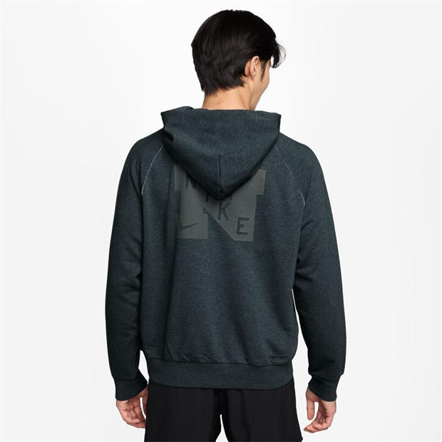 Seaweed/Htr/Pal - Nike - Men's Heritage Fleece Hoodie