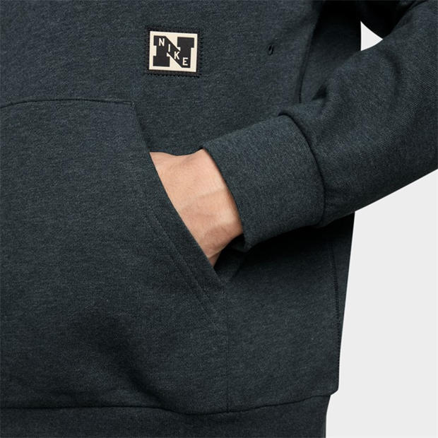 Seaweed/Htr/Pal - Nike - Men's Heritage Fleece Hoodie