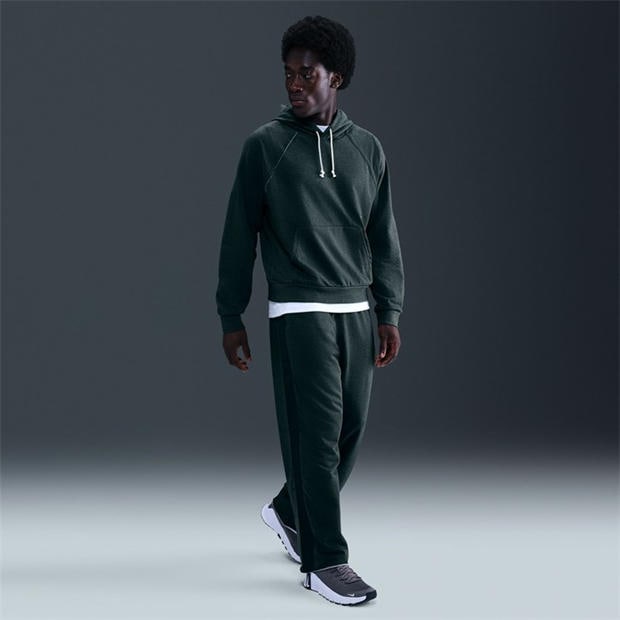 Seaweed/Htr/Pal - Nike - Men's Heritage Fleece Hoodie