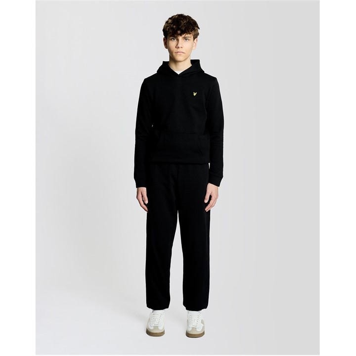 Lyle And Scott Boys Black Lyle & Scott Kids Pullover Hoodie in Size 10 - 11 Years, Sports Direct